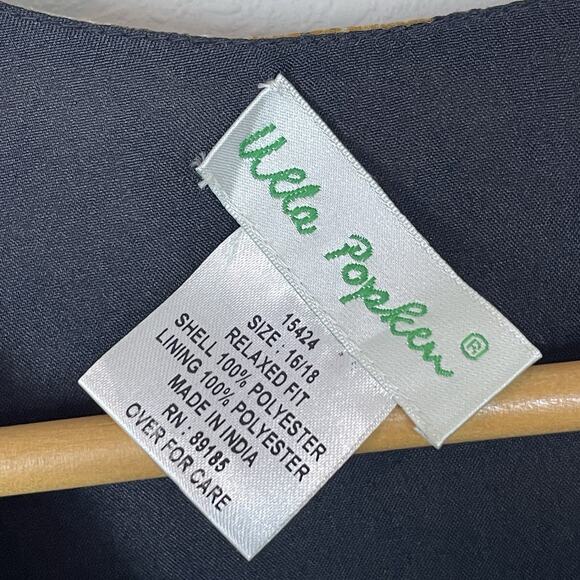 Ulla Popken Animal Print Sequin Beaded Tunic Top Size 16/18 Boho Fairycore - Picture 2 of 6